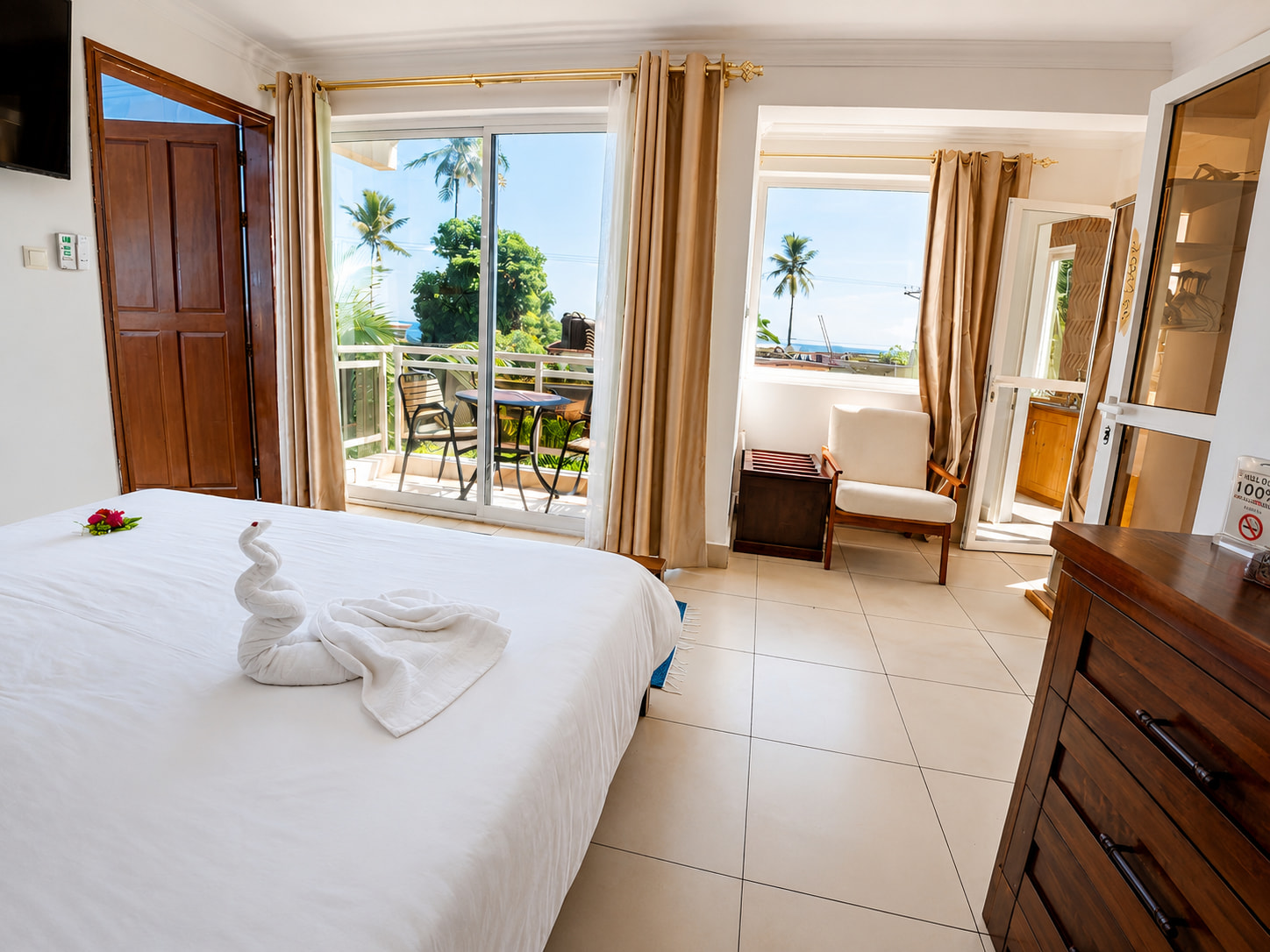 Chambre avec balcon du Jasmin