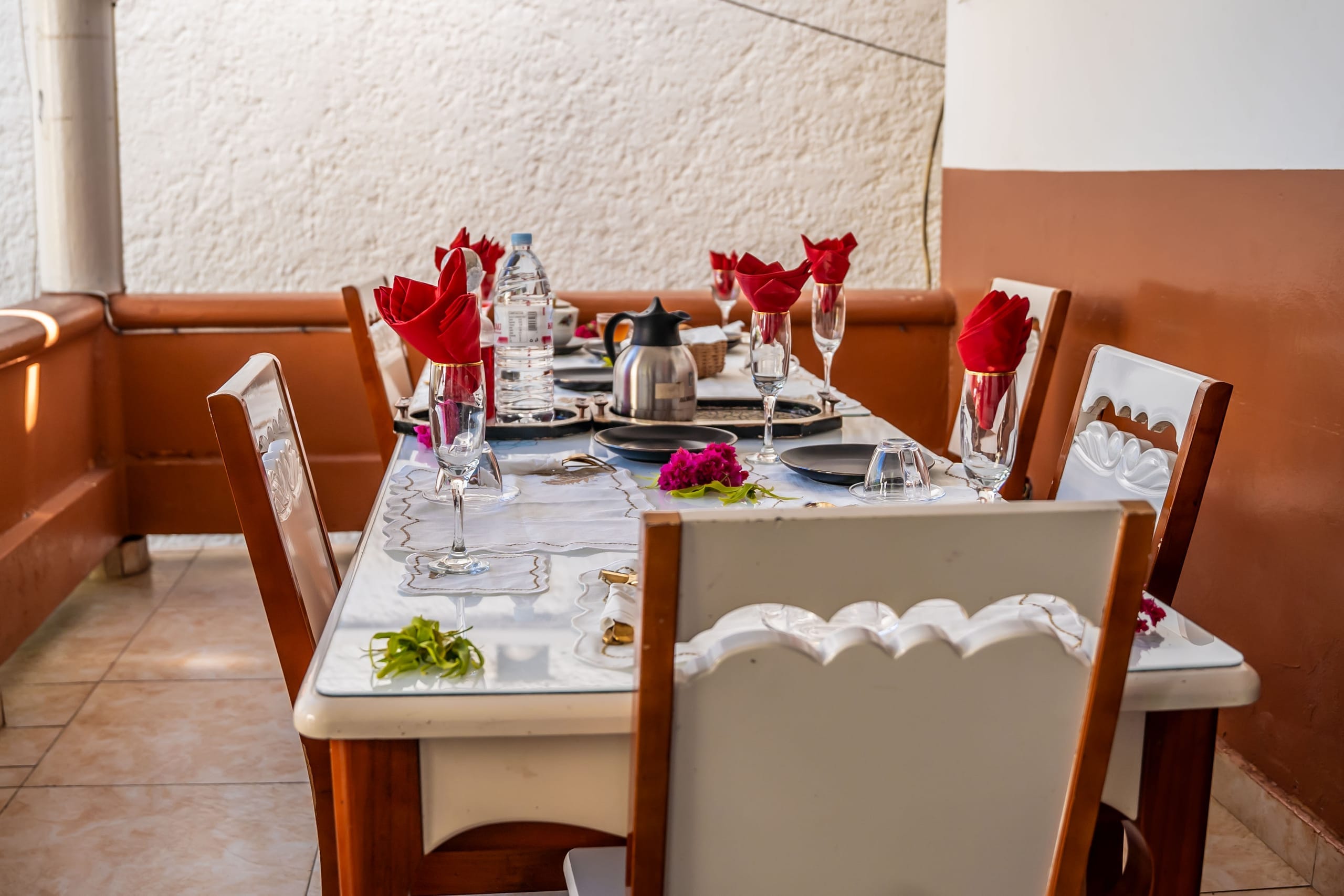 Dîner à la table du Jasmin